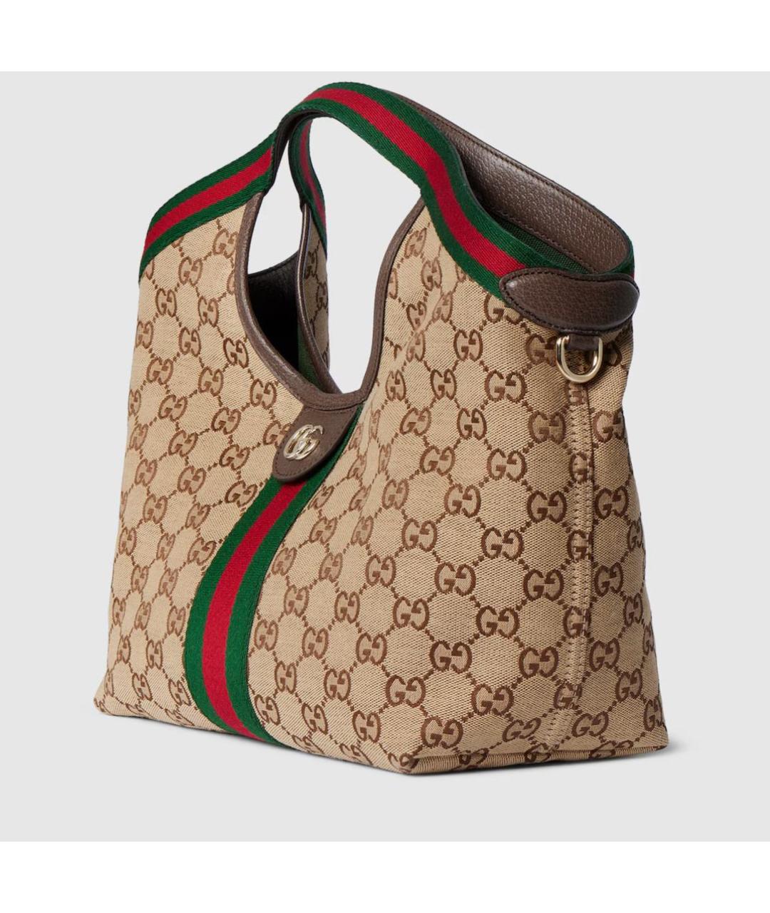 GUCCI Бежевая сумка тоут, фото 2
