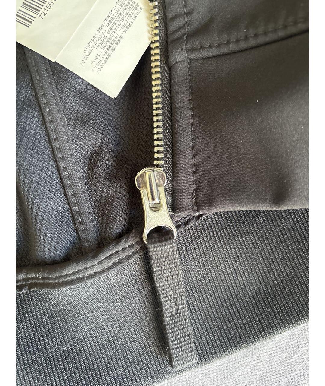 STONE ISLAND Черная полиэстеровая куртка, фото 6