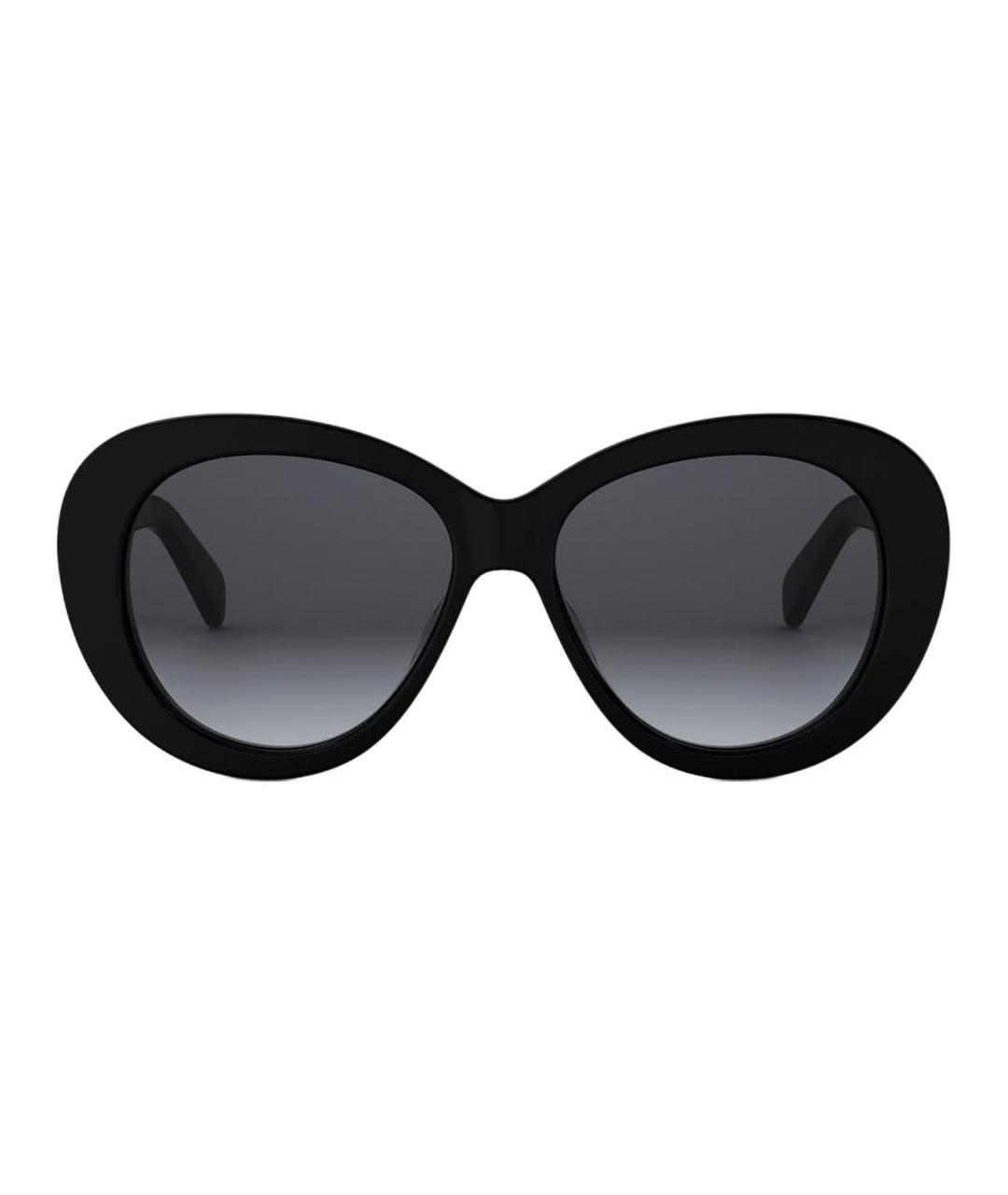CELINE Черные пластиковые солнцезащитные очки, фото 1