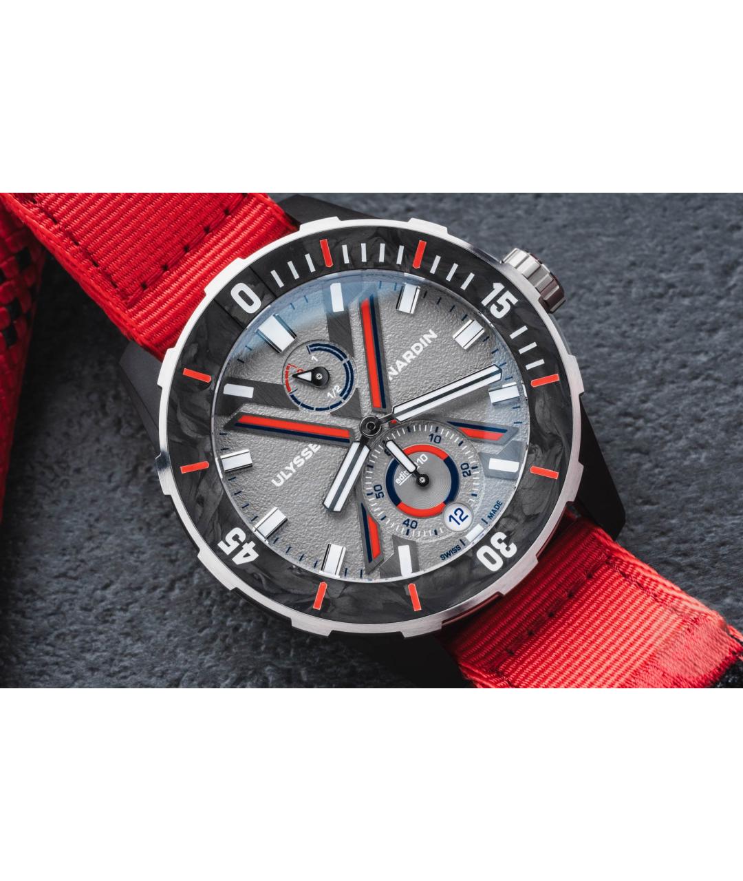 Ulysse Nardin Серые часы, фото 2