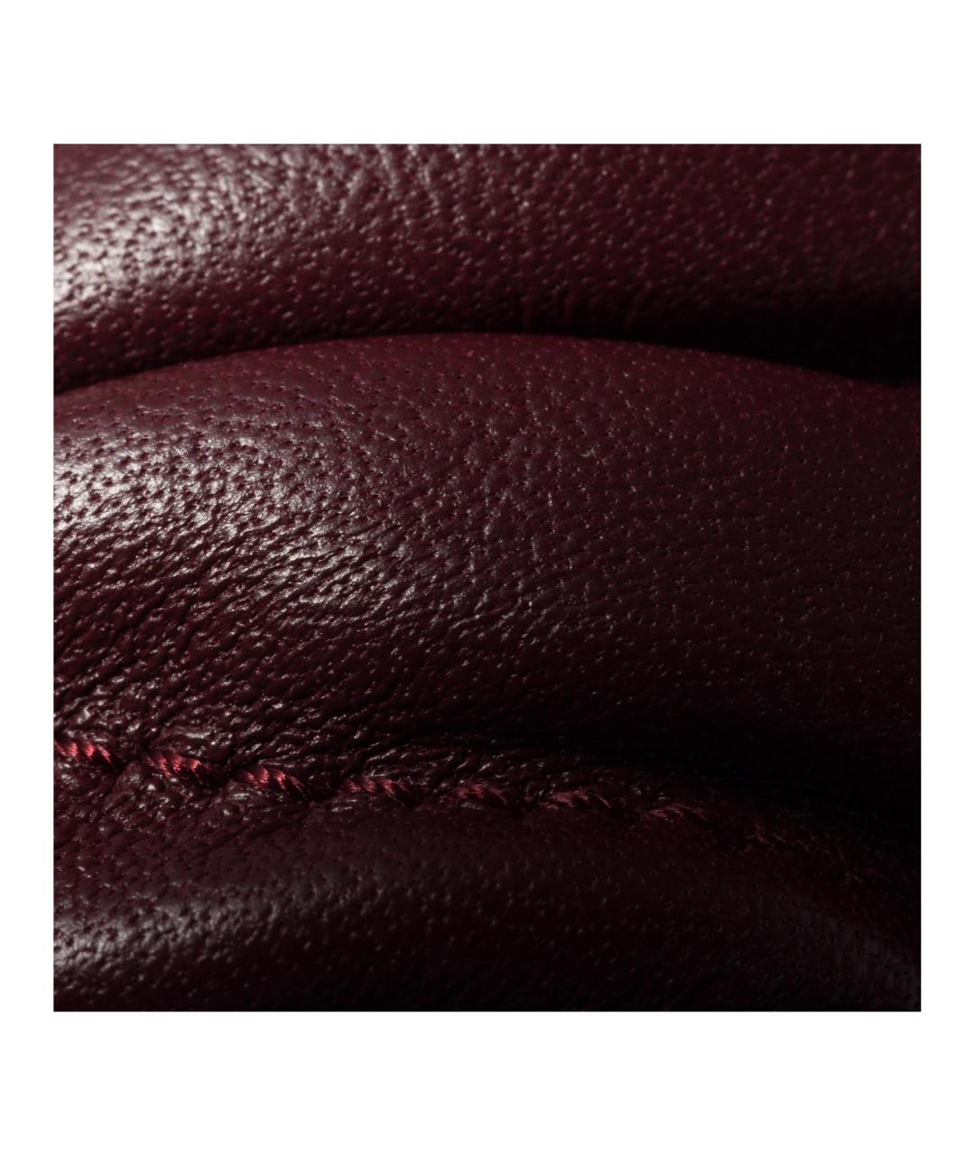 MIU MIU Бордовая кожаная сумка через плечо, фото 5