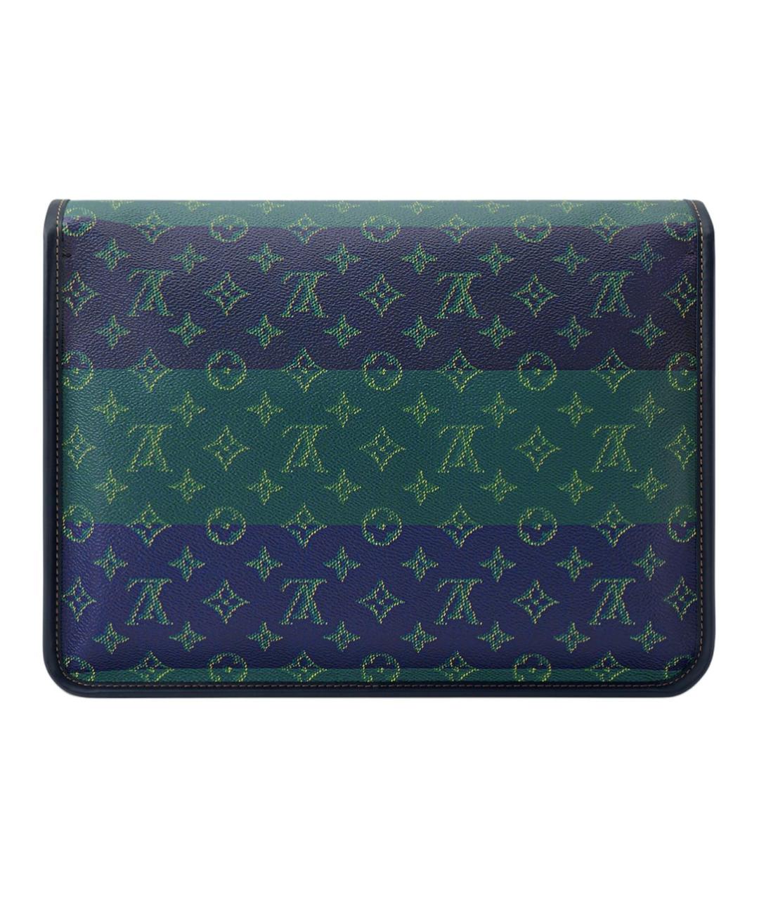 LOUIS VUITTON Синяя сумка на плечо, фото 3
