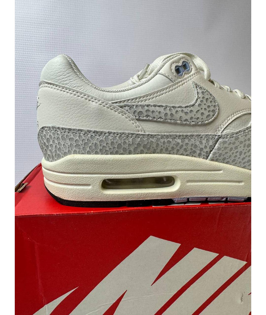 NIKE Белые кожаные низкие кроссовки / кеды, фото 3
