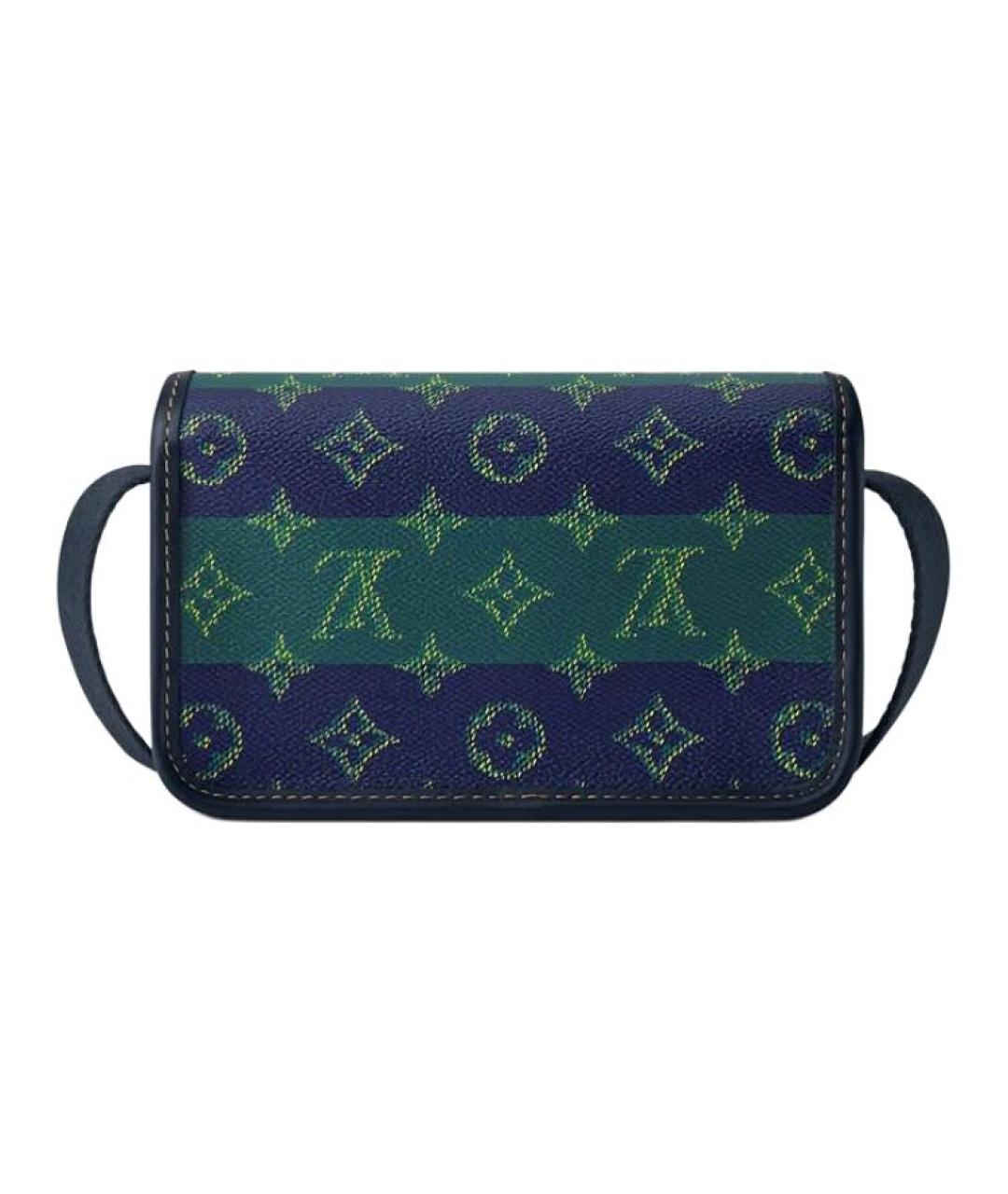 LOUIS VUITTON Синяя сумка на плечо, фото 3