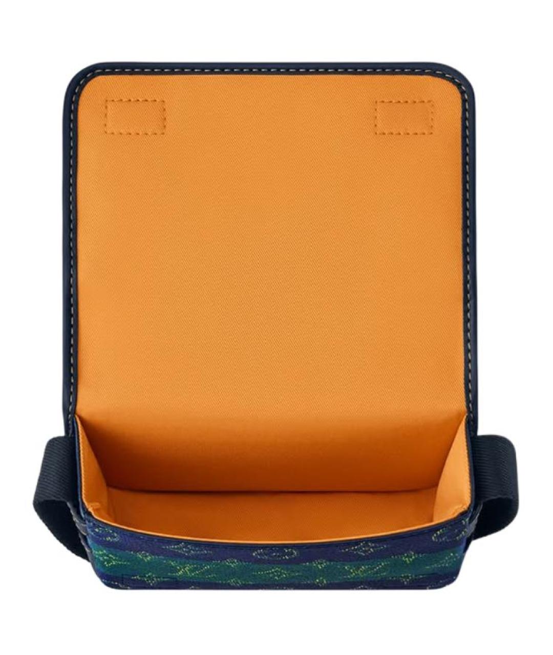 LOUIS VUITTON Синяя сумка на плечо, фото 4