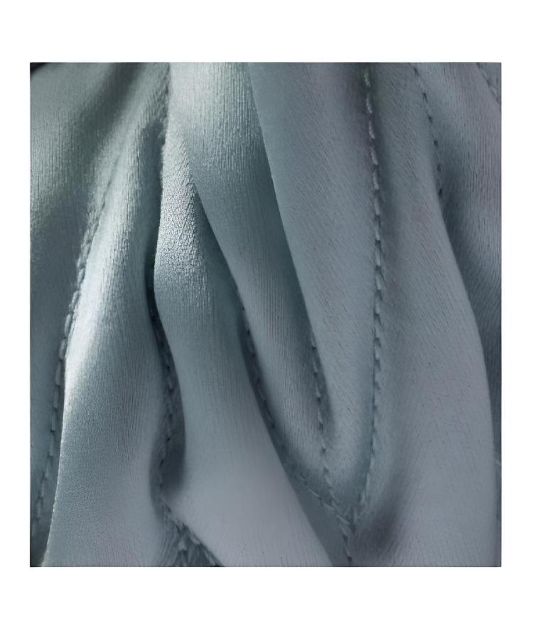 MIU MIU Голубая сумка через плечо, фото 5