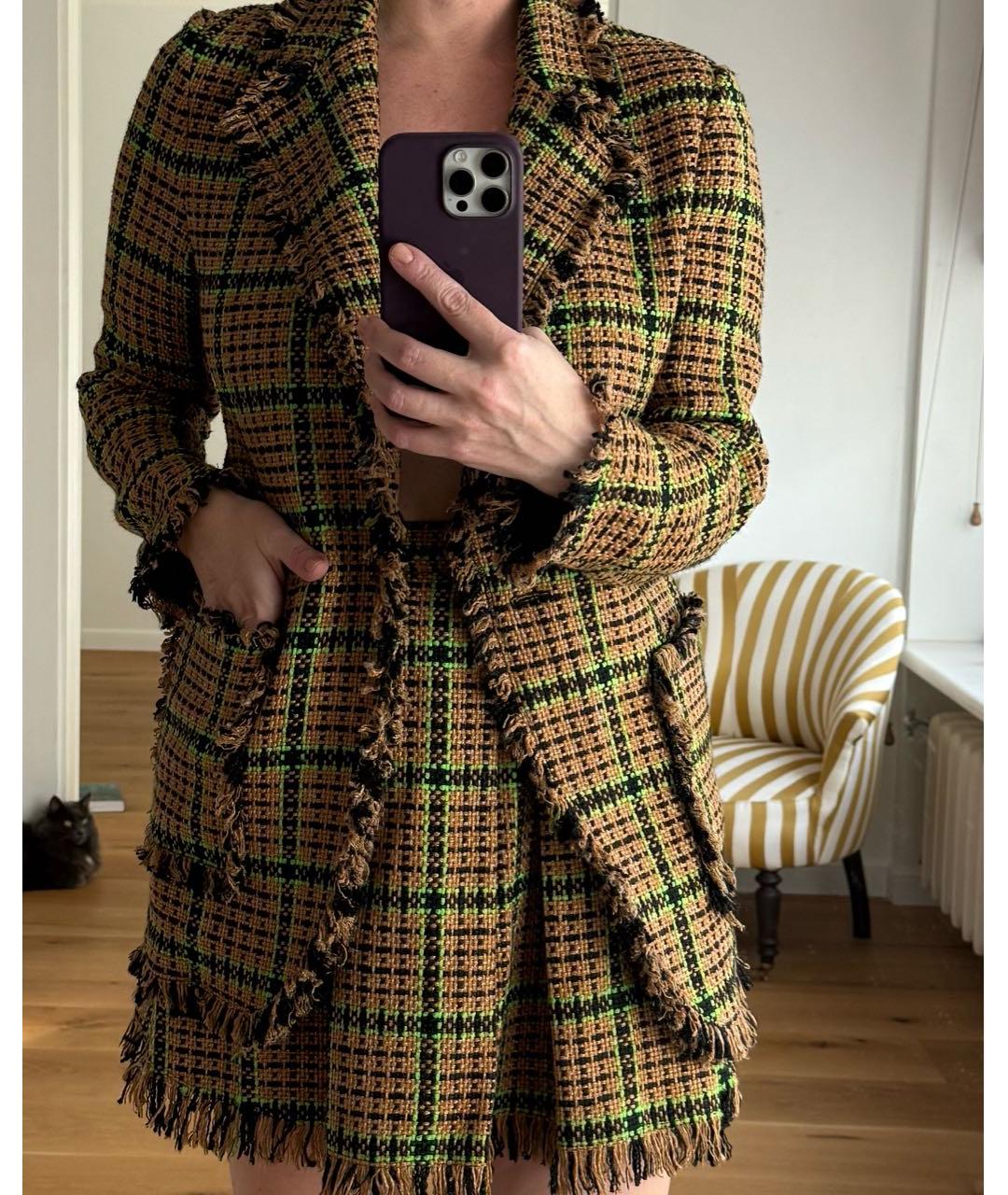 MSGM Мульти твидовый жакет/пиджак, фото 5