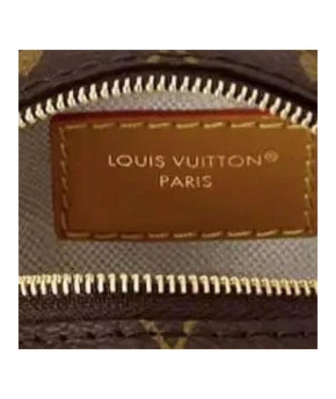 LOUIS VUITTON Коричневый кошелек, фото 6