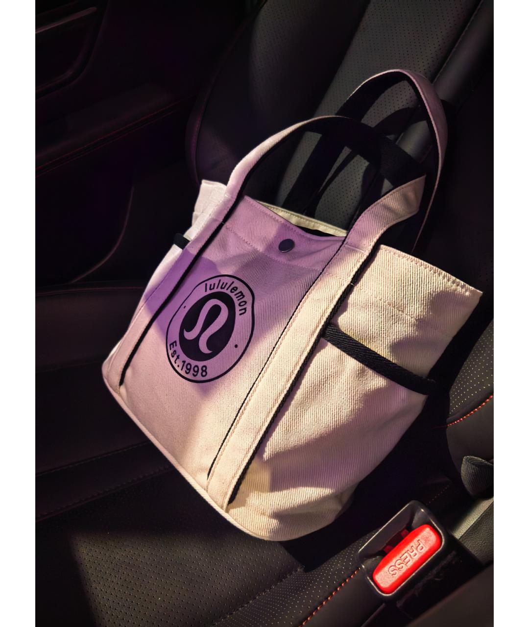 Lululemon Бежевая сумка тоут, фото 4