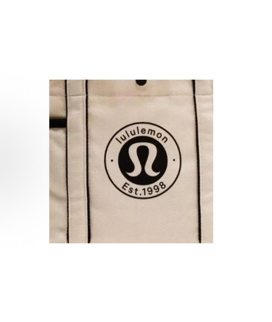 Lululemon Бежевая сумка тоут, фото 3