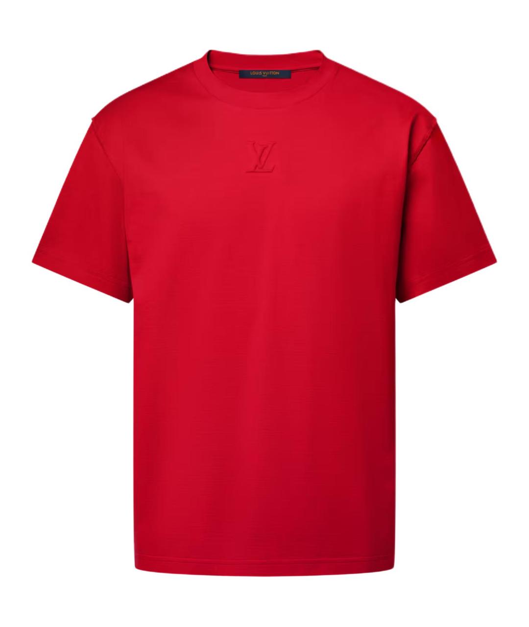 LOUIS VUITTON Красная футболка, фото 1