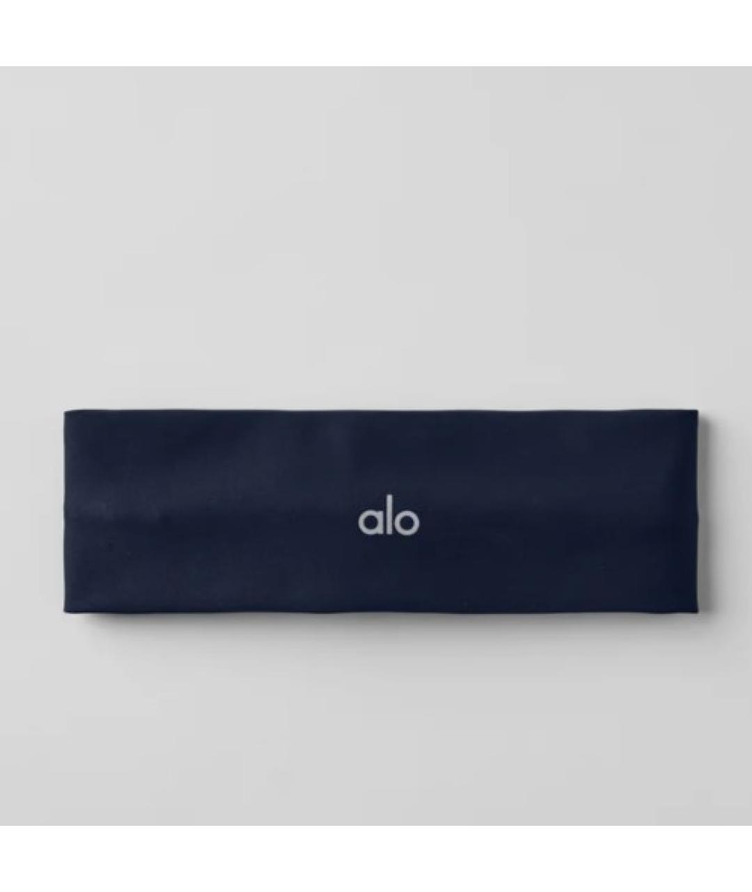 ALO YOGA Темно-синяя повязка, фото 4