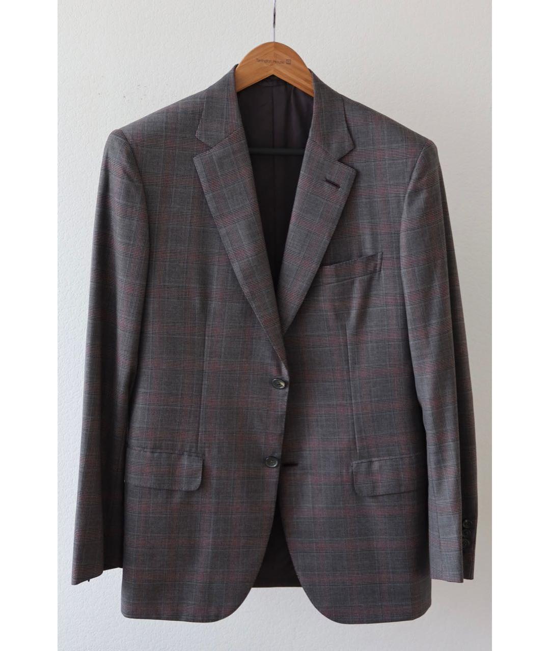 BRIONI Антрацитовый классический костюм, фото 9