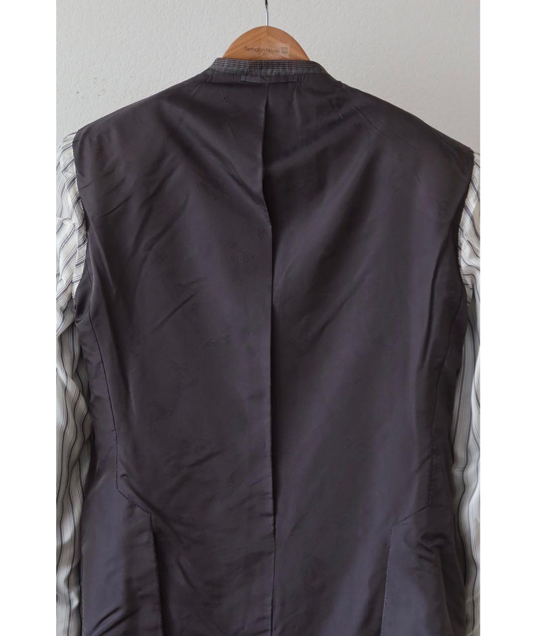 BRIONI Антрацитовый классический костюм, фото 3