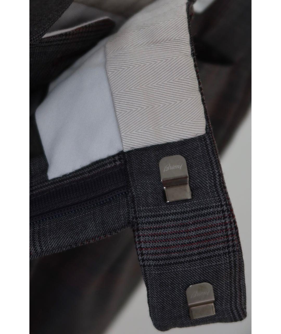 BRIONI Антрацитовый классический костюм, фото 7