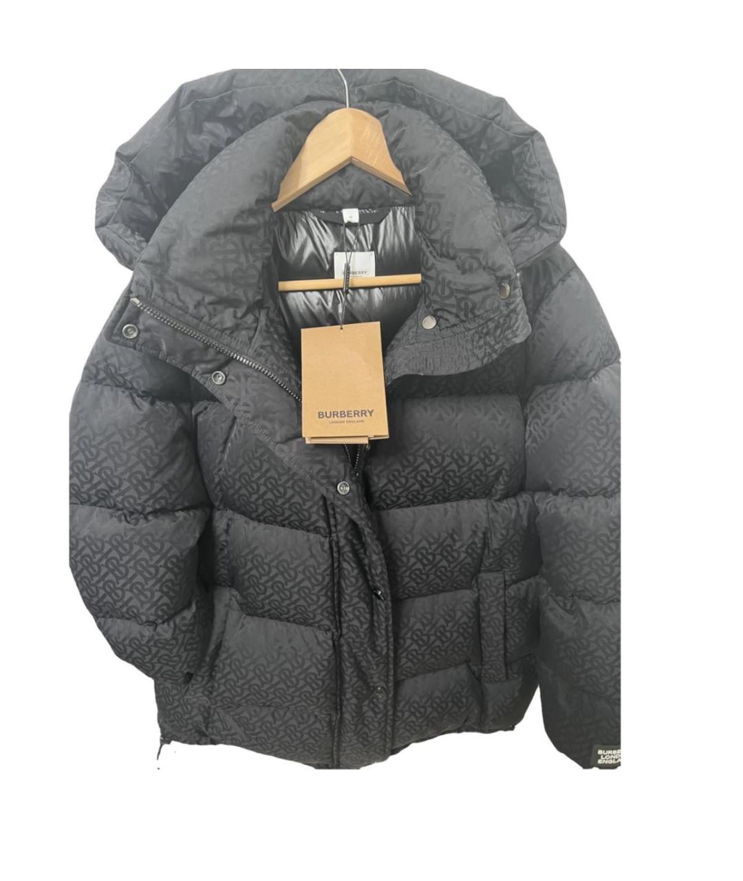 BURBERRY Черный пуховик, фото 8