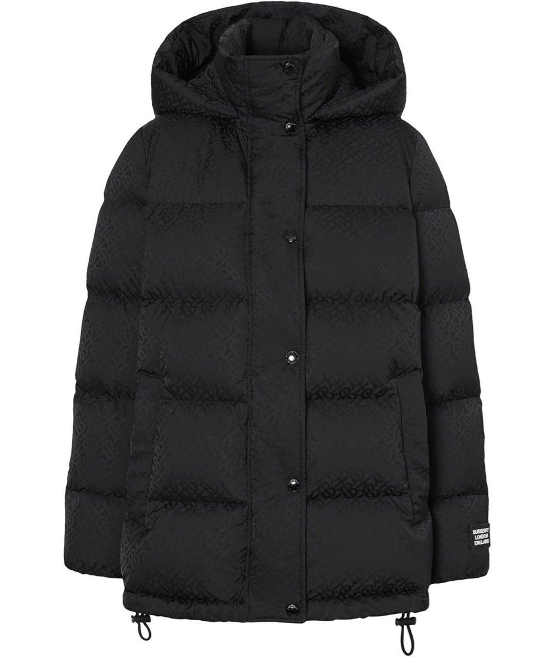BURBERRY Черный пуховик, фото 1