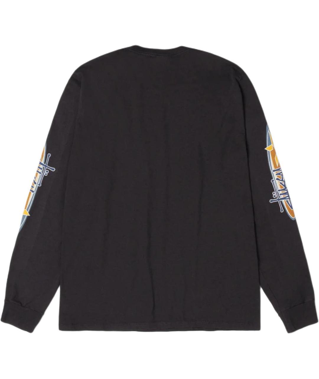 STUSSY Черная футболка, фото 2