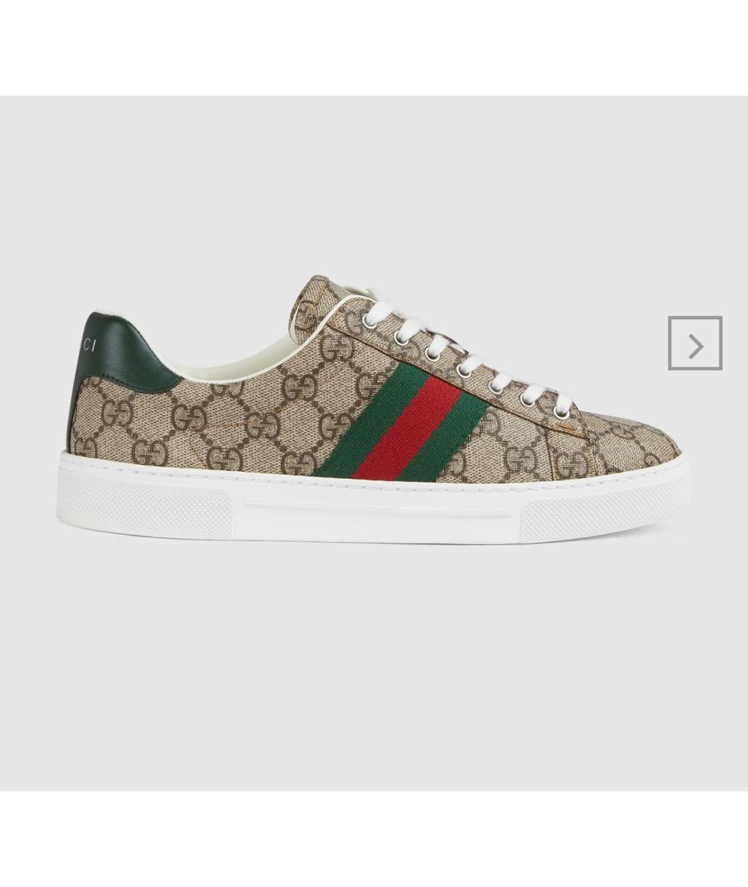 GUCCI Коричневые кроссовки, фото 8