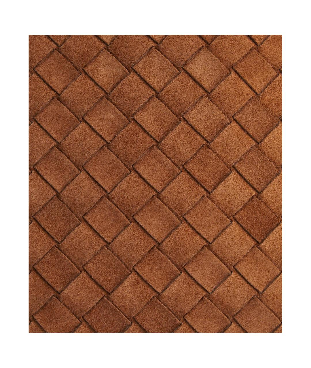 BOTTEGA VENETA Коричневая сумка через плечо, фото 5