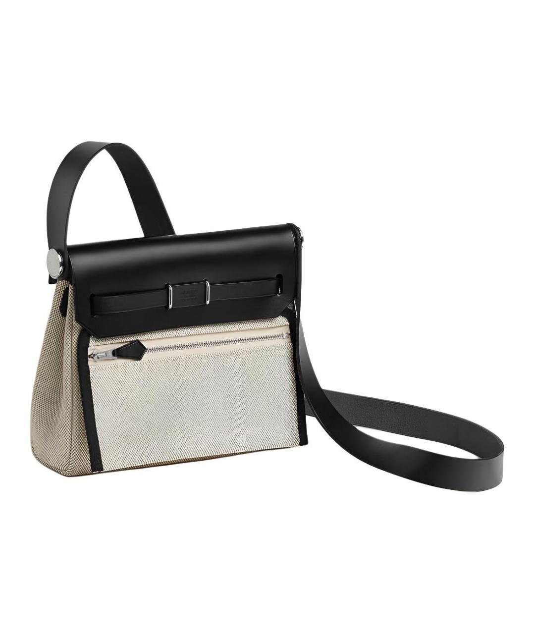 HERMES Черная сумка через плечо, фото 3