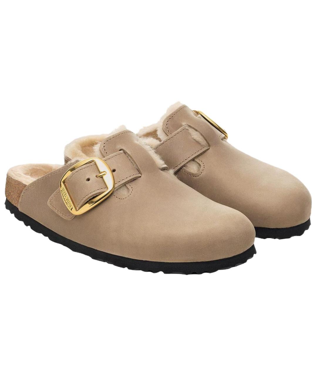 BIRKENSTOCK Коричневые сабо, фото 3