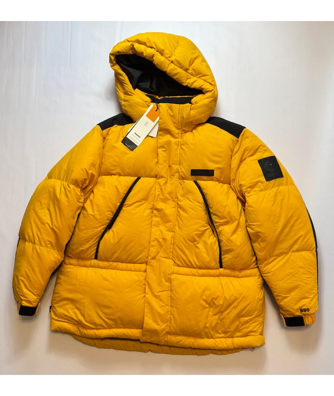 TIMBERLAND Желтый пуховик, фото 6