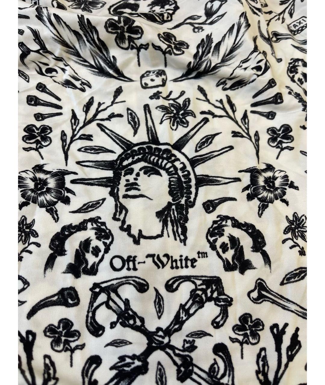 OFF-WHITE Синтетическое повседневное платье, фото 4