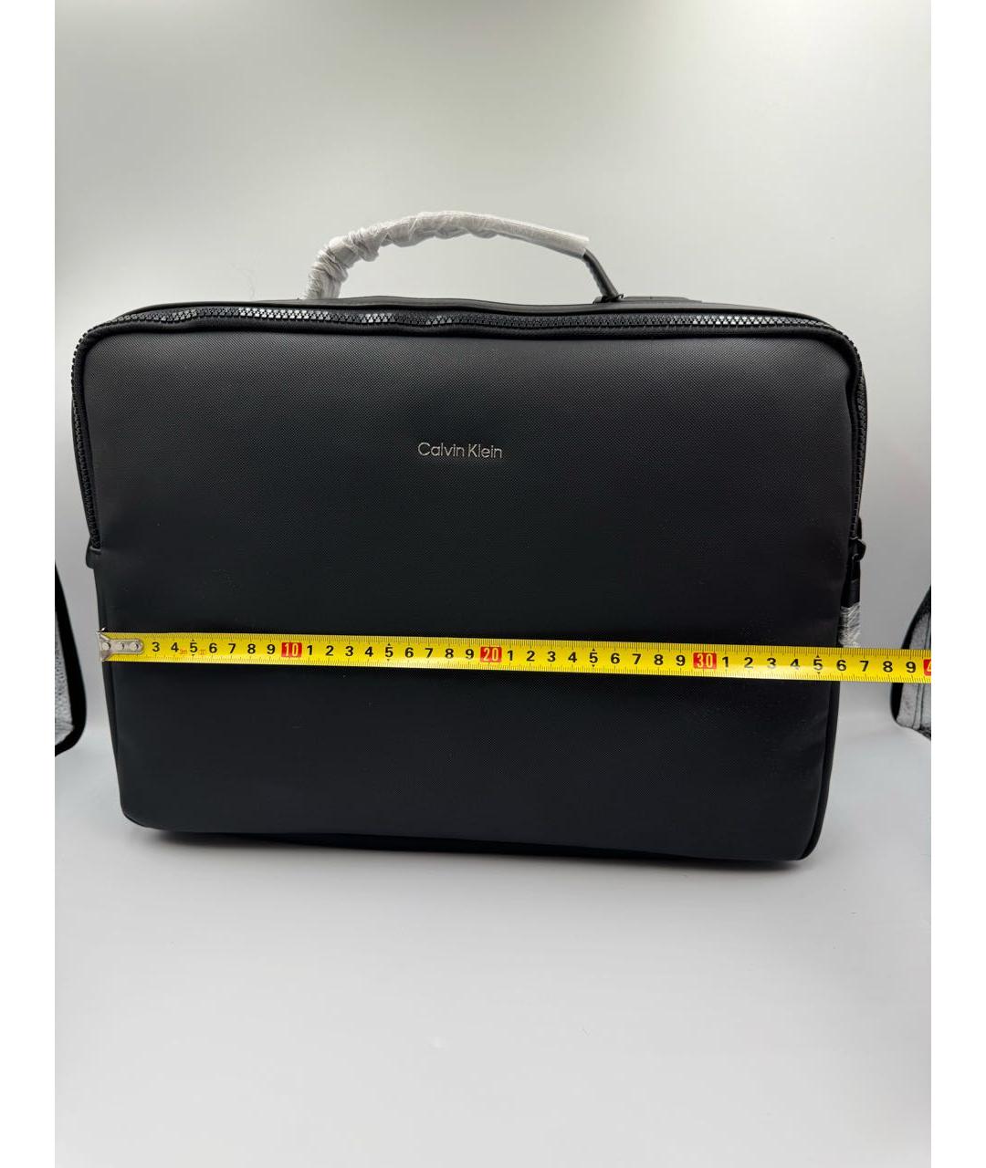 CALVIN KLEIN Черный портфель, фото 4