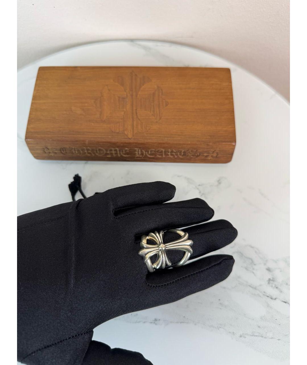 CHROME HEARTS Серебряное серебряное кольцо, фото 4