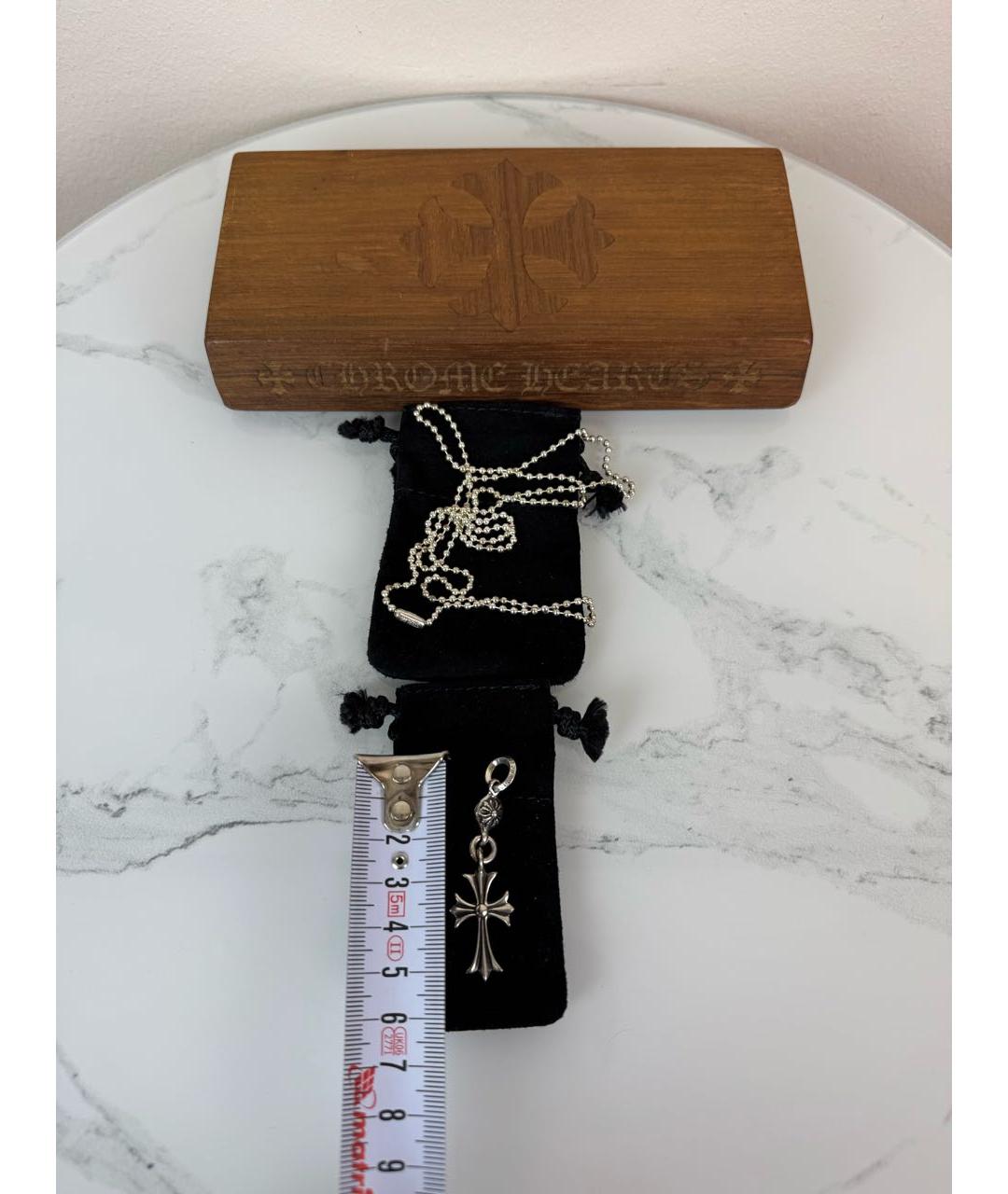 CHROME HEARTS Серебряная серебряная цепочка/подвеска, фото 2