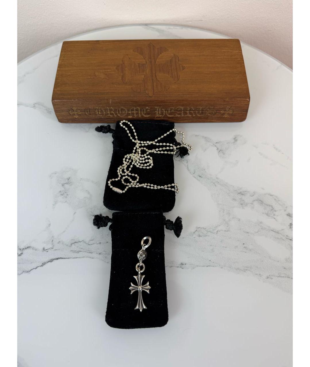 CHROME HEARTS Серебряная серебряная цепочка/подвеска, фото 4