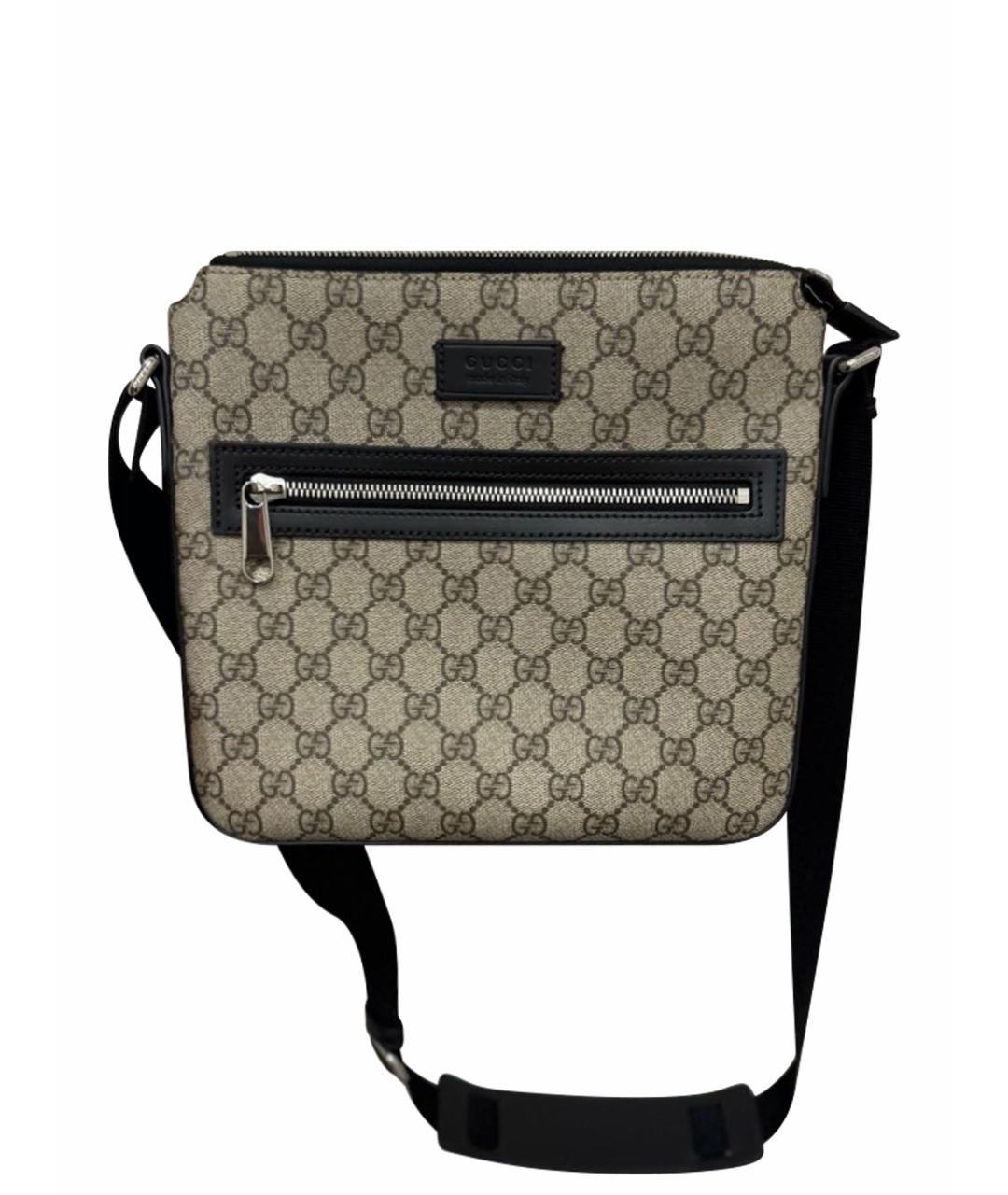 GUCCI Бежевая сумка на плечо, фото 1