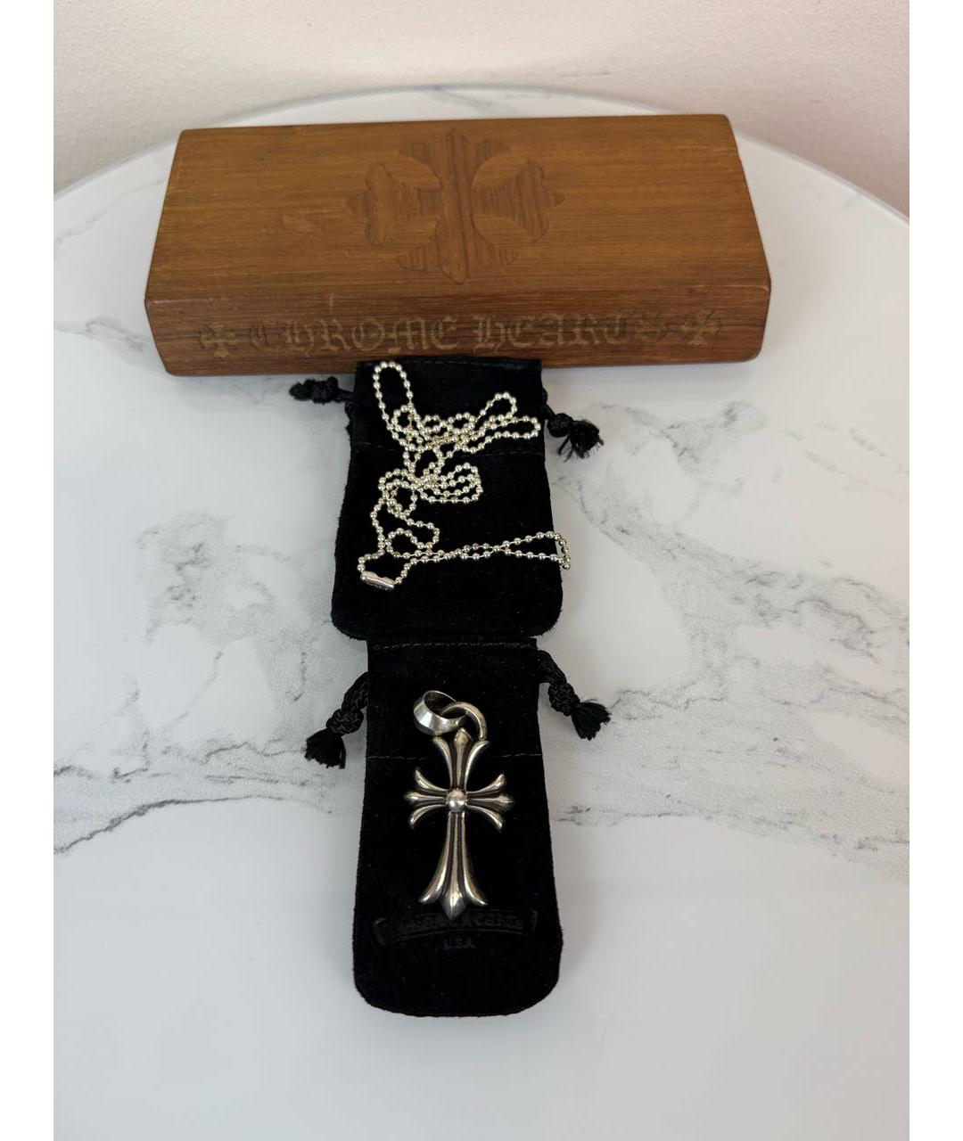 CHROME HEARTS Серебряная серебряная цепочка/подвеска, фото 3