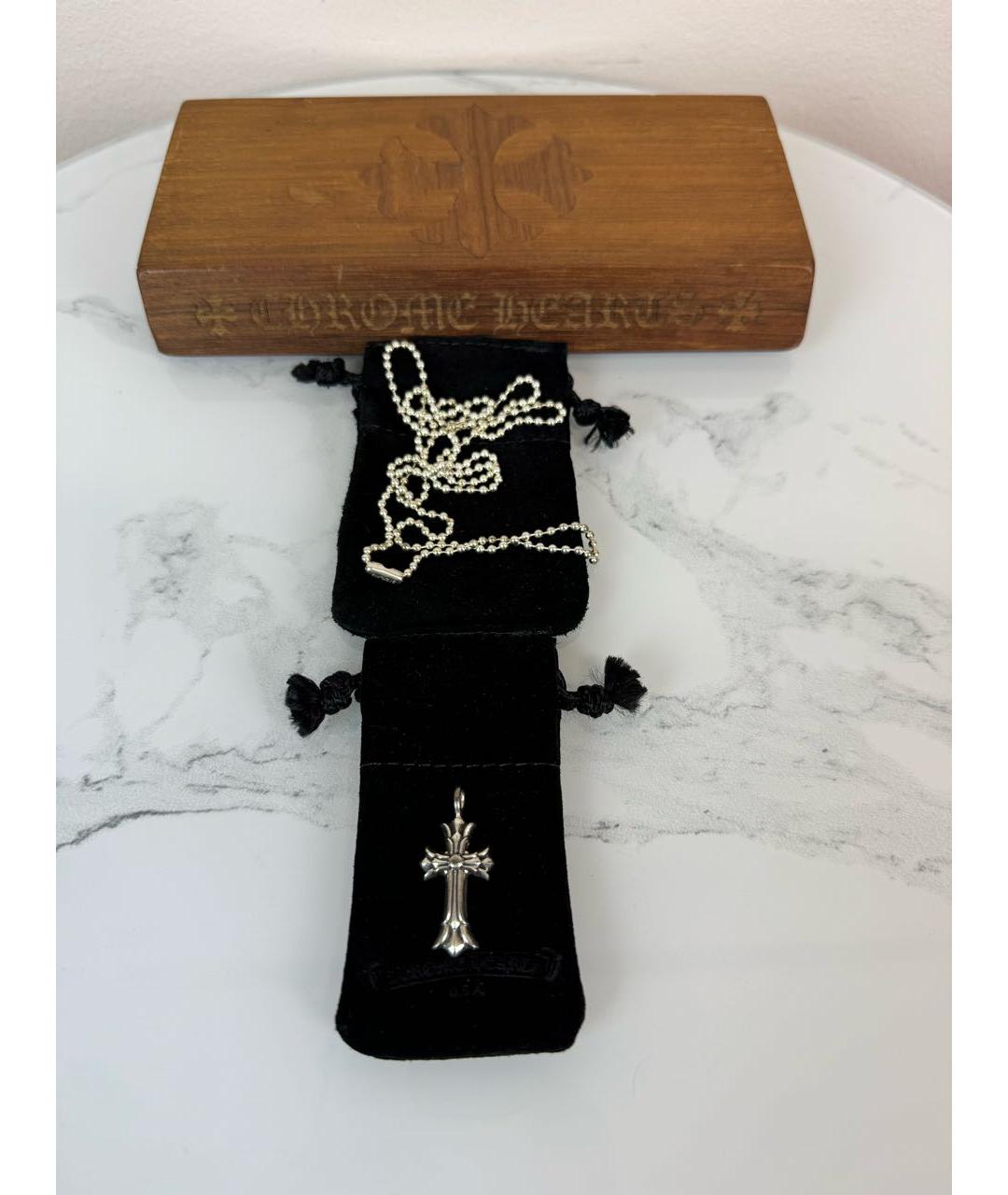 CHROME HEARTS Серебряная серебряная цепочка/подвеска, фото 4