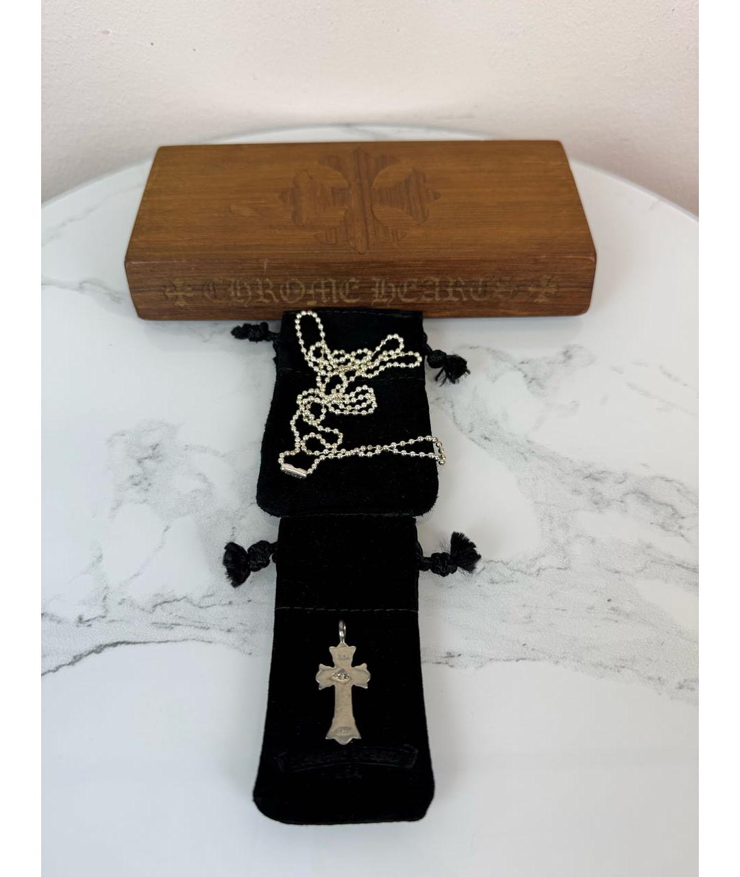 CHROME HEARTS Серебряная серебряная цепочка/подвеска, фото 2