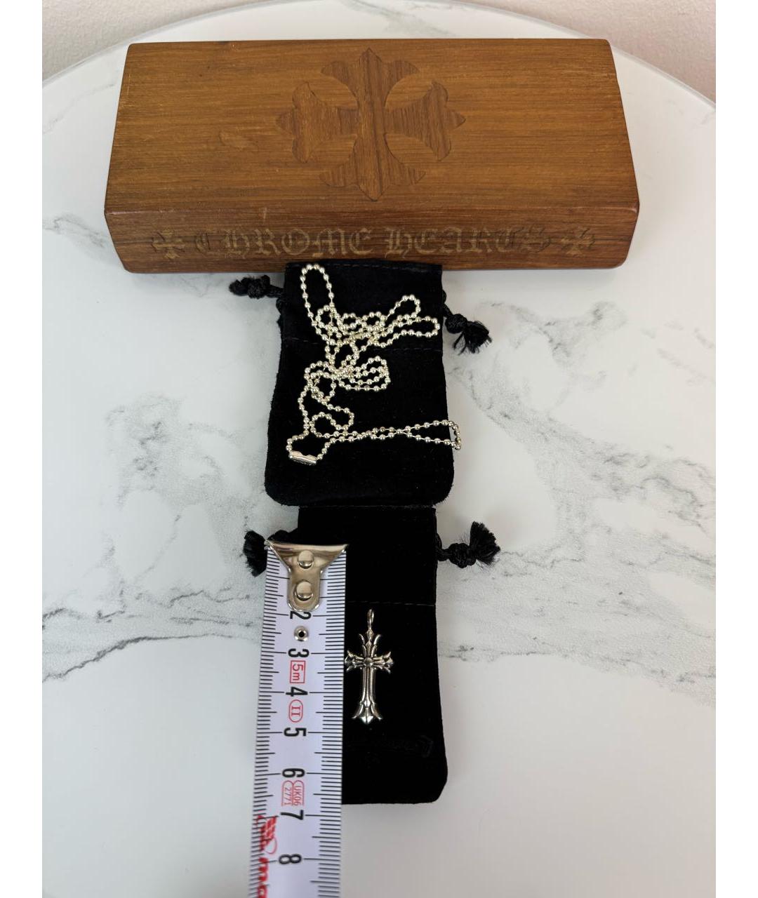 CHROME HEARTS Серебряная серебряная цепочка/подвеска, фото 3