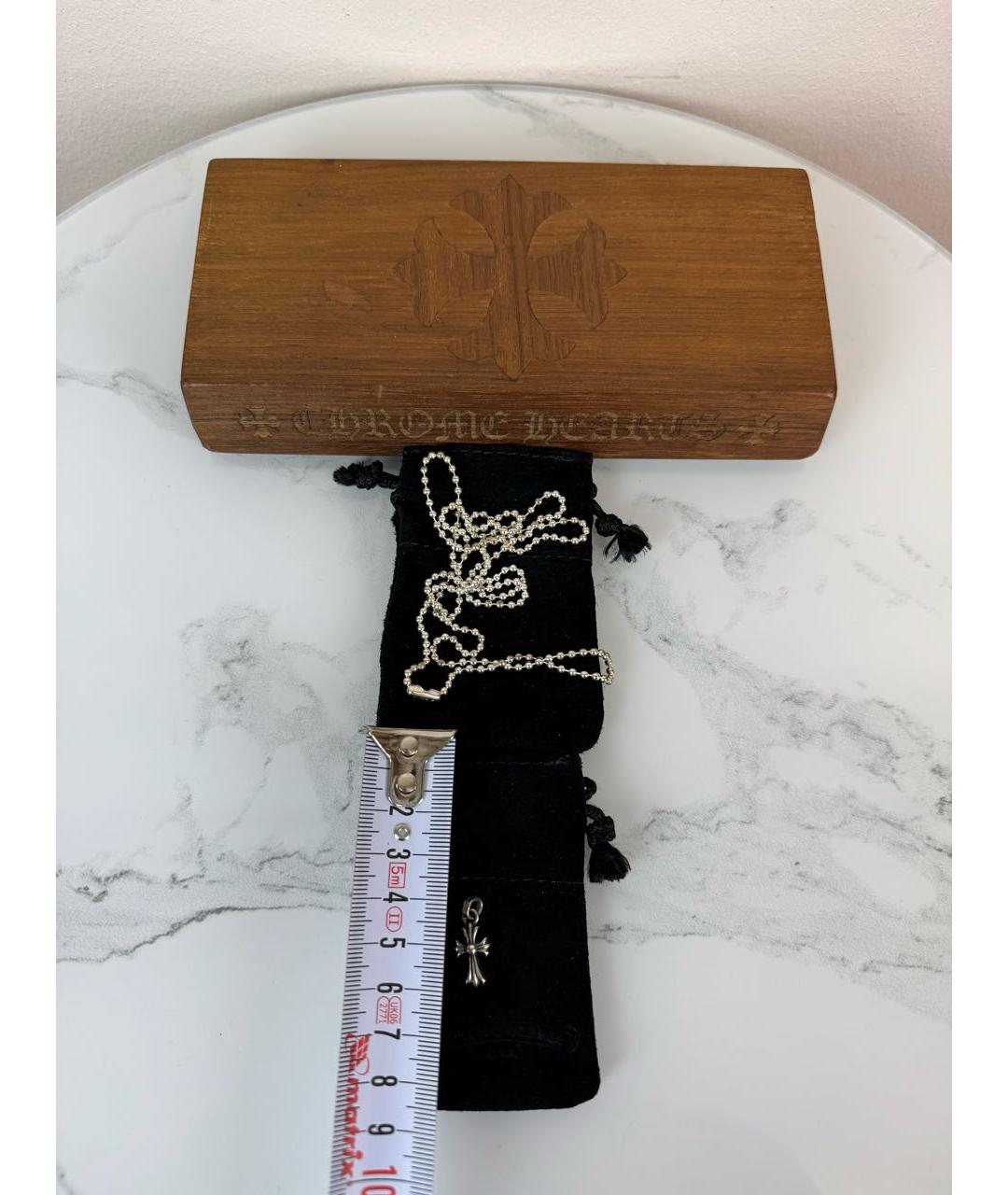 CHROME HEARTS Серебряная серебряная цепочка/подвеска, фото 3