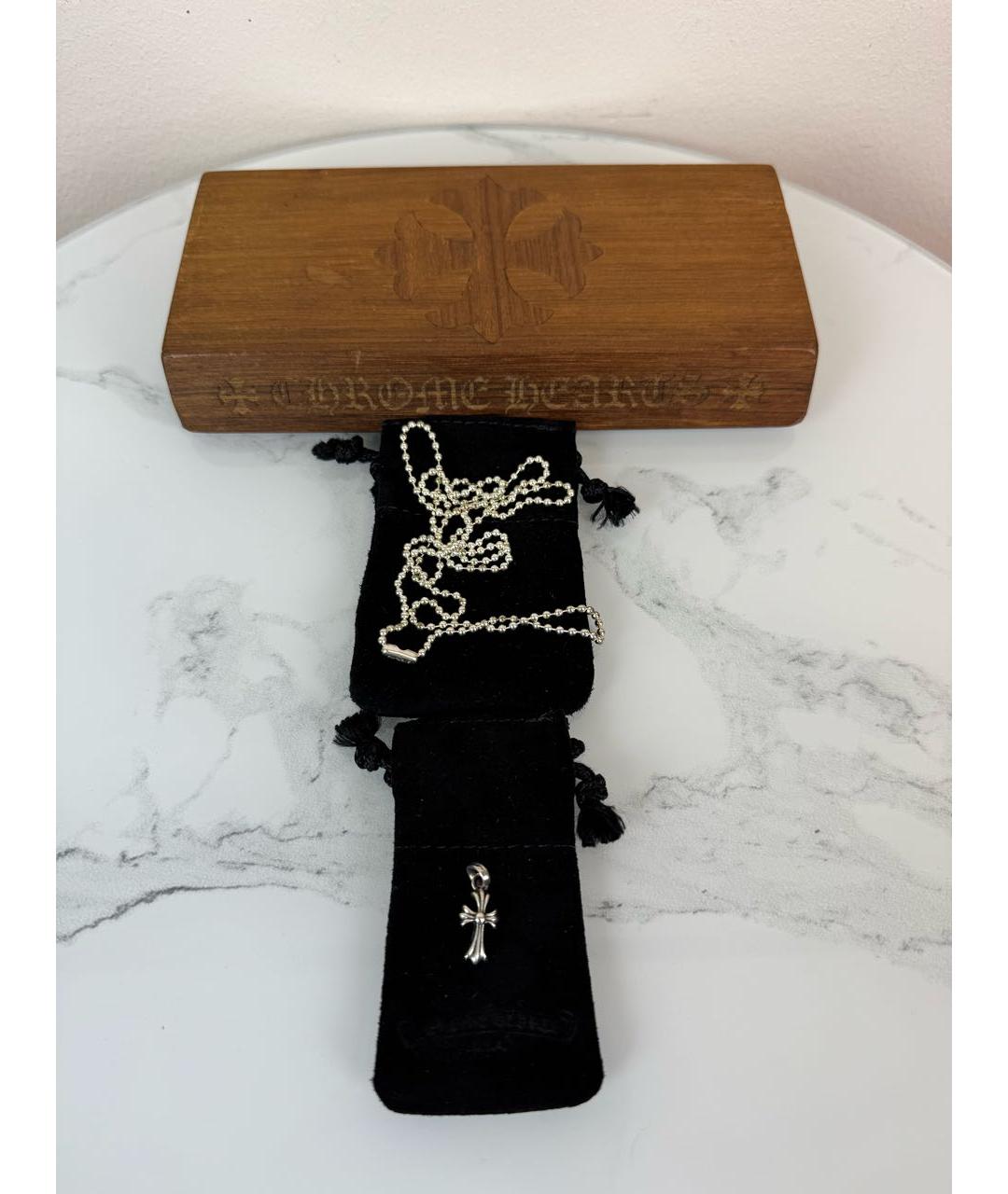 CHROME HEARTS Серебряная серебряная цепочка/подвеска, фото 2