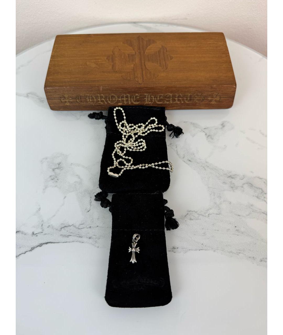 CHROME HEARTS Серебряная серебряная цепочка/подвеска, фото 4