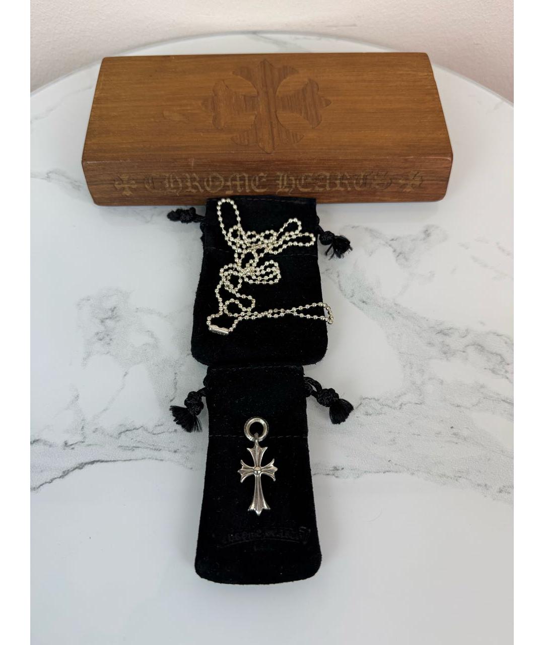 CHROME HEARTS Серебряная серебряная цепочка/подвеска, фото 5