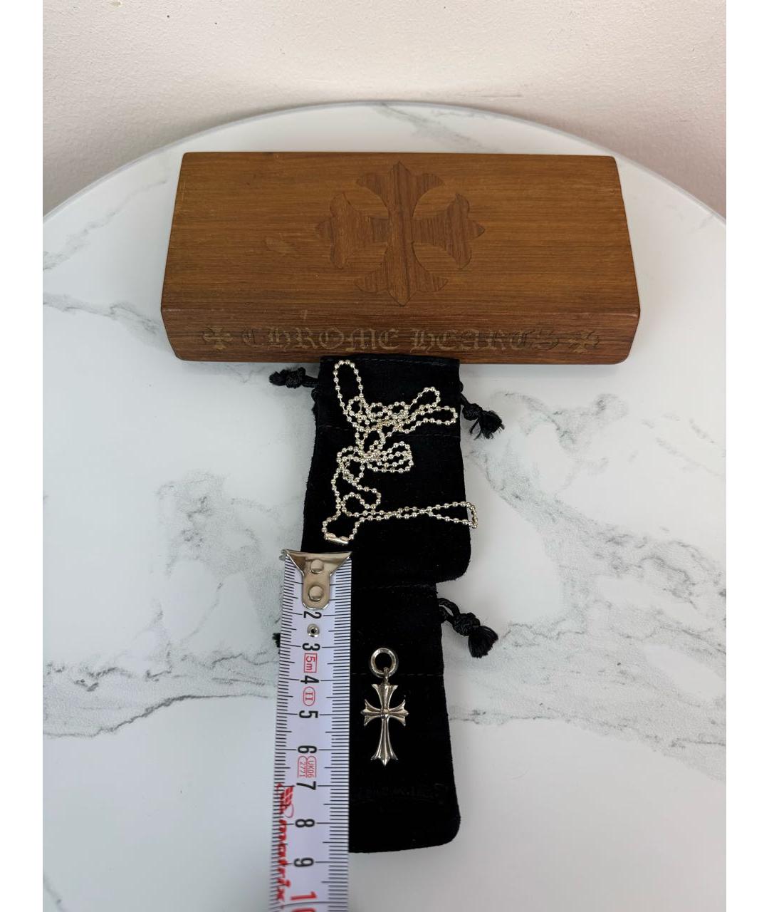 CHROME HEARTS Серебряная серебряная цепочка/подвеска, фото 4