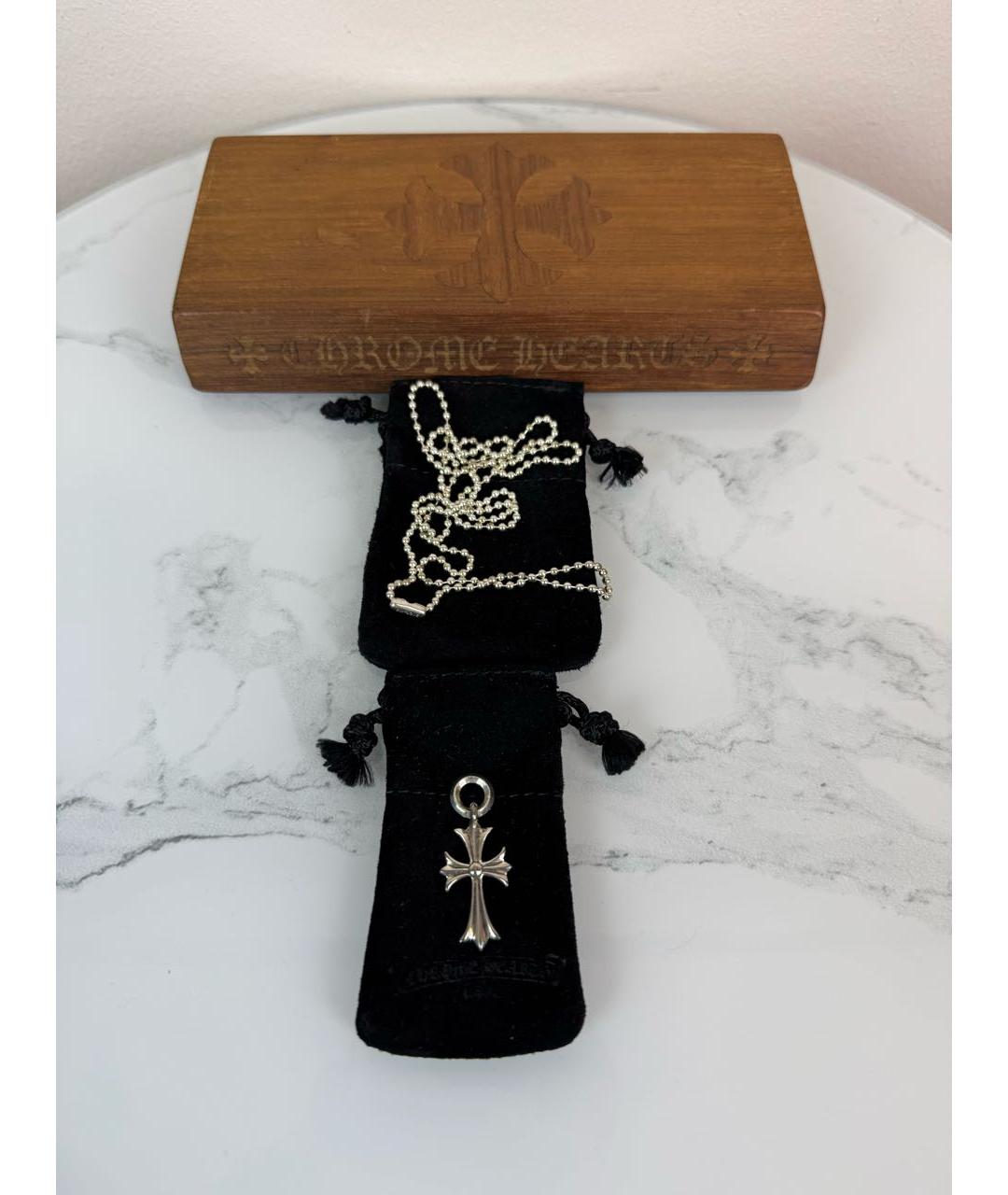 CHROME HEARTS Серебряная серебряная цепочка/подвеска, фото 2
