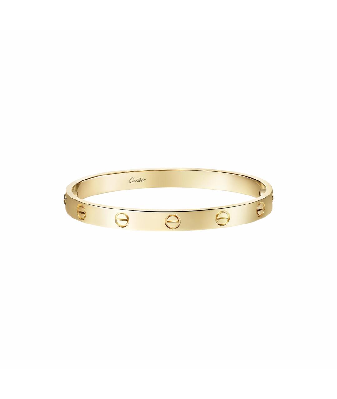 CARTIER Золотой браслет из желтого золота, фото 1
