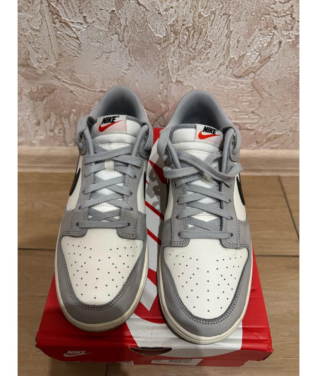 NIKE Кожаные низкие кроссовки / кеды, фото 2