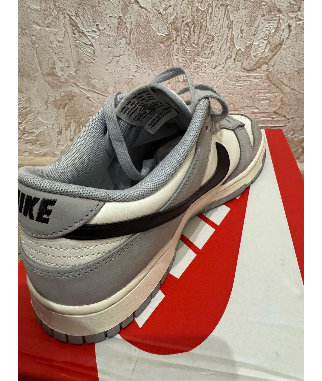 NIKE Кожаные низкие кроссовки / кеды, фото 8