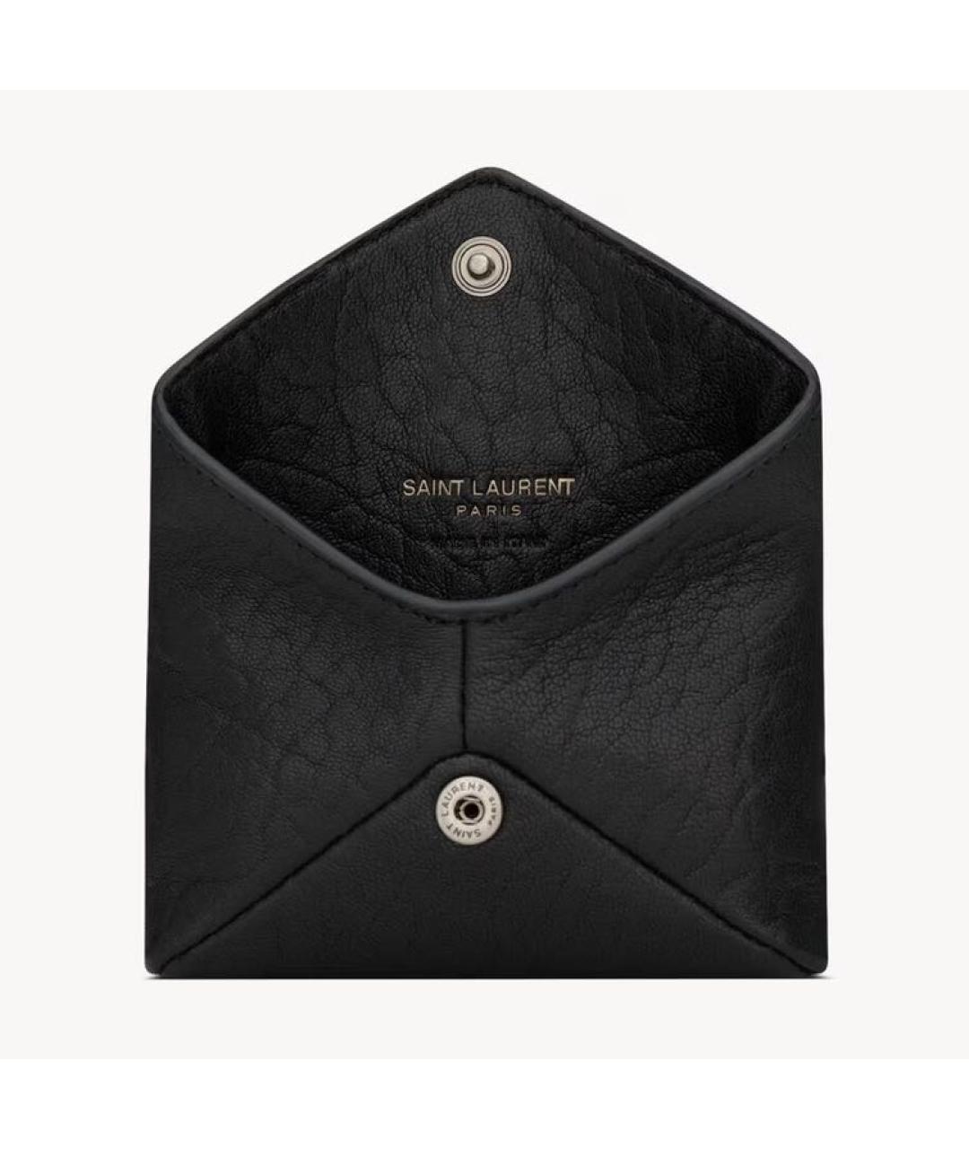 SAINT LAURENT Черная ключница, фото 4
