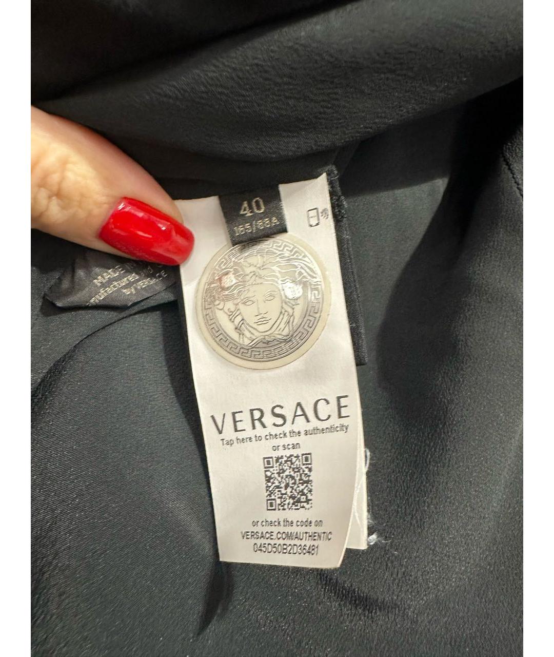 VERSACE Мульти коктейльное платье, фото 5