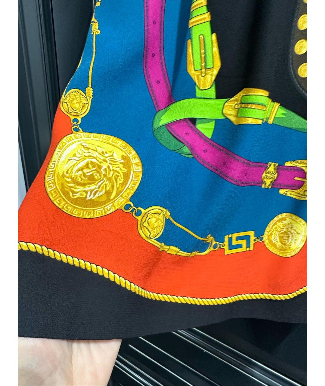 VERSACE Мульти коктейльное платье, фото 6