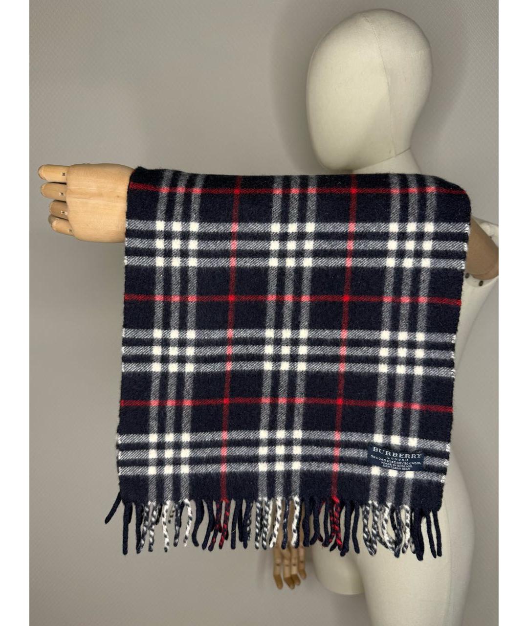 BURBERRY Мульти кашемировый шарф, фото 9